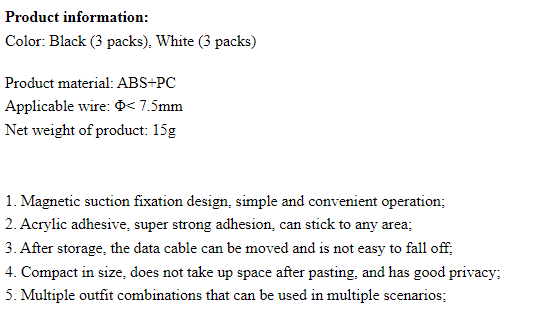 Magnetic Cable Dock