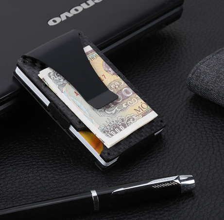 Carbon RFID Slim Wallet