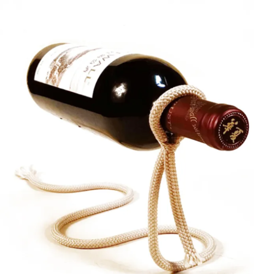 Coiled Serpent Wine Rack