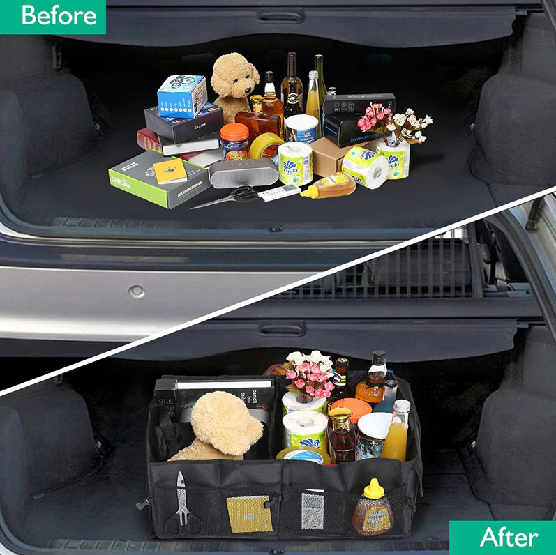 40L Fold-Flat Trunk Organizer